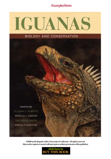 Paper les 1b - behaviour of Iguanas